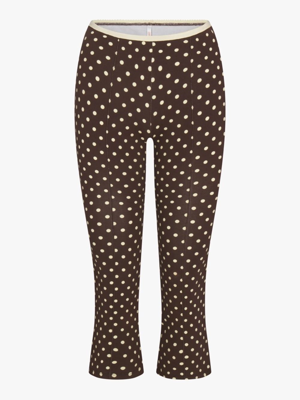 Rat Boi TAILORED CROP PANT IN ESPRESSO DOT 2X